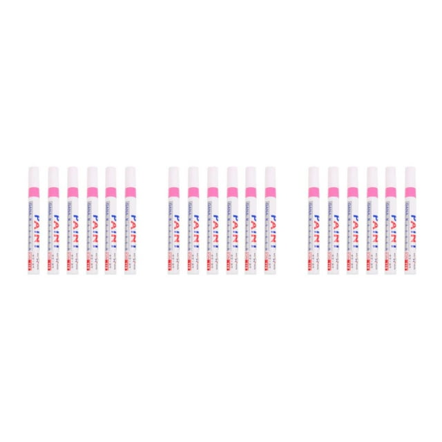 Maytalsory 6piece Smooth Writing Marker Pens Waterproof And Easy To For Any Surface Wide Range Of Surfaces rose hermosa 3Set