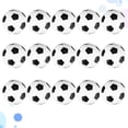 thumbnail image 3 of 15 pelotas de fútbol de mesa, pelotas de repuesto, accesorio interesante de mini pelota de juego de fútbol de mesa (blanco y negro), 3 of 5