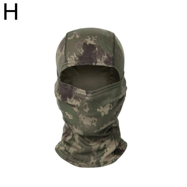 Green Cp Motorcycle Head Cover Outdoor Dustproof Sun Riding Mask Balaclava Hat Summer Tactical Camouflage Mask