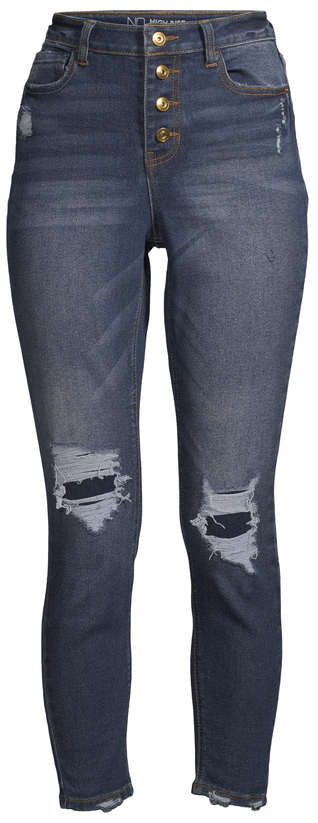 juniors destructed jeans