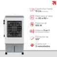 thumbnail image 2 of Stuka Enfriador de Aire Evaporativo Portátil Ventilador Cooler 3 Velocidades 15 Litros, 2 of 5