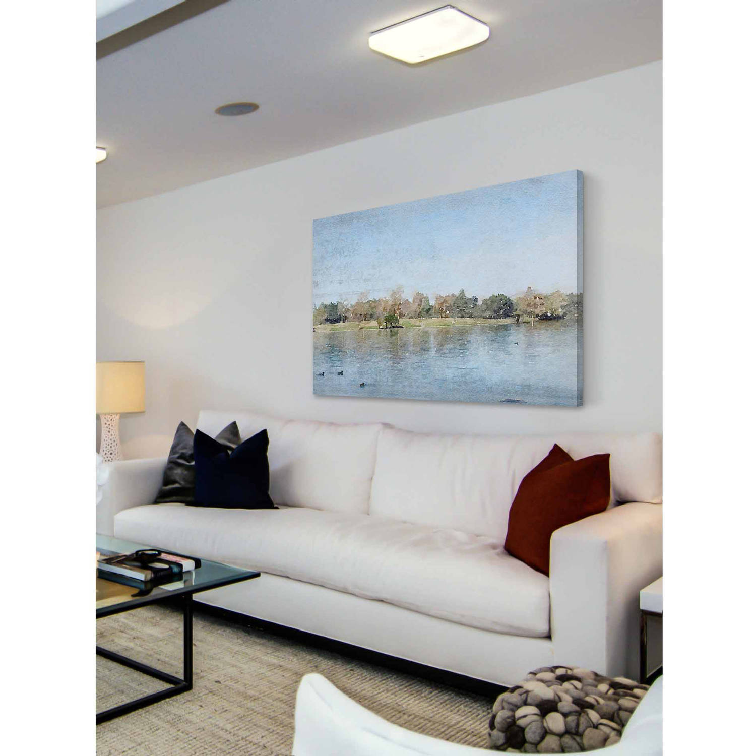 Marmont Hill 'Spring On The Farm 3' by Irena Orlov Painting Print on Wrapped Canvas