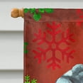 thumbnail image 3 of Carolines Treasures LH9575CHF Neapolitan Mastiff Drapeau de Noël en Toile Flocons de Neige Rouges Taille Maison, 3 of 4