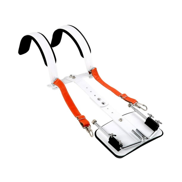 Portacajas de aluminio para batería, arnés de hombro ajustable para batería, cinturón de percusión para Big Drum