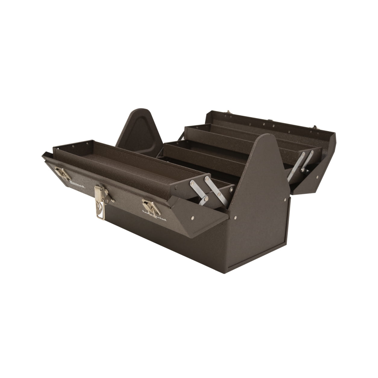 Homak BW00210220 Steel Industrial Expanding Cantilever 22 Inch Toolbox, Brown