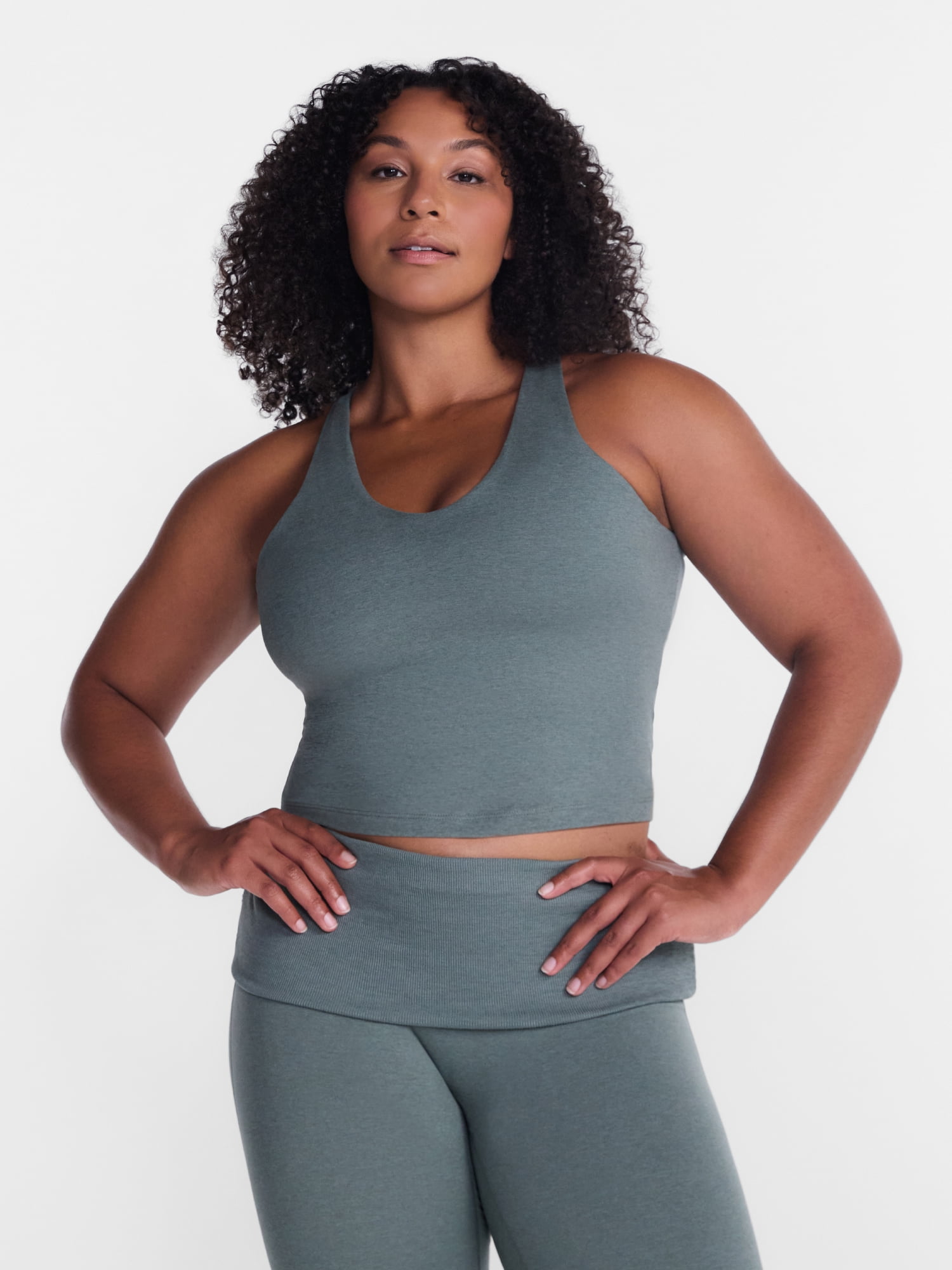 Athletic Works Women's ButterCore Bra Tank Top, Sizes XS-XXXL