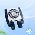 thumbnail image 1 of Aquarium Chiller 1 2 3 Heads Aquarium Chiller Cooling Fan With Adjustable Aquarium Fan Bracket Ultra Quiet Fish Tank Cooling Fan System For Salt Fresh Water, 1 of 9