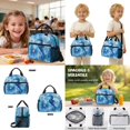 thumbnail image 4 of Kuiaobaty Seahorse Print Backpack and Pencil Case Set for Girls Boys Flower Print Backpack with Lunch Box Large Capacity Bookbag and Water Bottle Holder with Bottle Holder for School Travel, 4 of 7