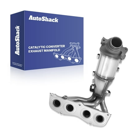 AutoShack Exhaust Manifold Catalytic Converter Kit | Replacement for 2006-2008 Toyota RAV4 2008-2015 Scion xB | 2-PC