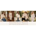 thumbnail image 5 of Mengpipi Women's Soft Fleece Vest Jacket - Reversible Fuzzy Plush Sleeveless Coat S-XL, 5 of 7