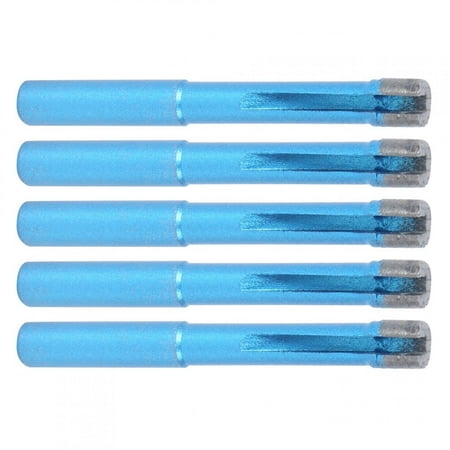 

2024 Big sale 5PCs Diamond Hole Drill Bit Hardware Parts Blue 8mm for Granite / Ceramic Tiles / Concrete
