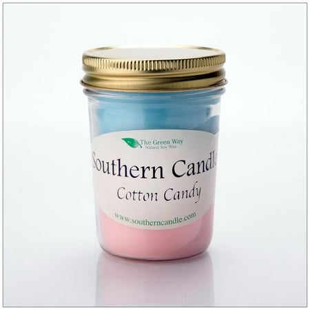 16 Candy Jars - Southern Candle Classics Cotton Candy Scented Jar Candle