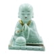 thumbnail image 2 of Figura de monje pequeño, juguete para danza del sol, decoración para salpicadero de coche, muñeco con cabeza asintiendo. Verde, 2 of 9