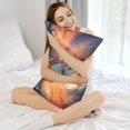 thumbnail image 3 of KLL Starry Sky Cute Horse Pattern Silk Pillowcase for Hair and Skin Standard Size 20"X 30" Soft Breathable Pillow Covers for Sleeping, 3 of 6
