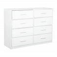 thumbnail image 6 of Topcobe 8-Drawer Dresser, Extra-Large Fabric Storage Drawers, Sleek White Design for Bedroom, Living Room, Dormitory, 6 of 13