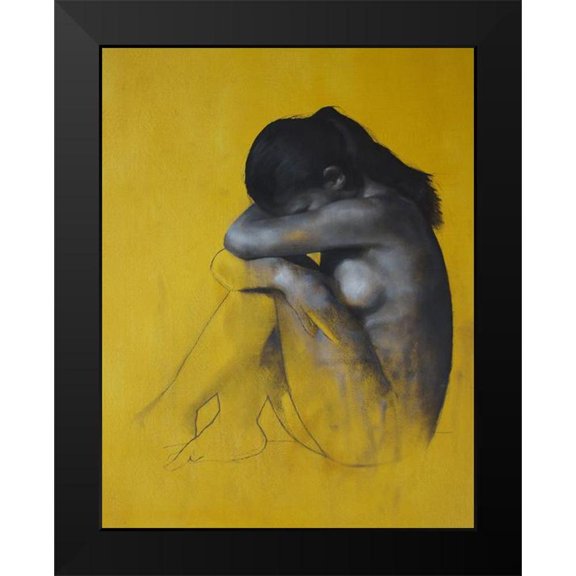 Palmer, Patrick 12x14 Black Modern Framed Museum Art Print Titled - Hidden