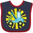 thumbnail image 3 of Inktastic Tow Truck Lover Boys or Girls Baby Bib, 3 of 4