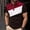 65 Red, variant on guisaled Men's Golf Shirts 2025 Summer Short Sleeve Casual Dressy T Shirt Fashion Color Block Slim Fit Henley Button Down Shirts