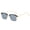 Gold Frame Full Gray Piece, variant on Trendy Oversized Sunglasses for Women Men Fashion Shield Aviator Sun Glasses UV400 Protection Goggles