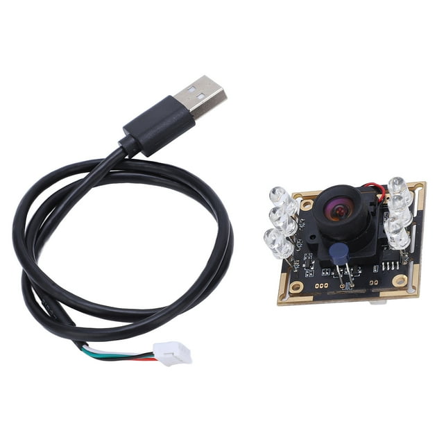 Nimomo Módulo De Cámara USB, 2MP 1080P Vista De 100 Grados Día Noche IRCUT Interruptor Automático Tablero De Cámara Web para Computadora Industrial