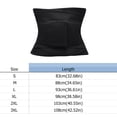 thumbnail image 4 of Waist Trainer Belt for Women Slimming Body Shaper Back Braces Sauna Hot Sweat Trimmer Control Waist Cincher Workout Girdle Slim Band, 4 of 8