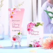 Body & Earth Bath Gift Sets for Women Mothers Day Gifts, 8 Pcs Cherry Blossom & Jasmine Spa Baskets, Beauty Birthday for Her, Mom