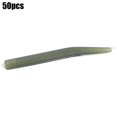 thumbnail image 2 of 50 Uds. De silicona suave y respetuosa con el medio ambiente, color verde oscuro, alta precisión, manguera para pesca de carpa, manga de gancho, accesorio para aparejos al aire libre, 2 of 8