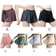thumbnail image 3 of Pantalones cortos deportivos de cintura alta para niñas, entrenamiento atlético, pantalones cortos de Yoga, entrenamiento, gimnasio, vacaciones Ropa, zapatos y accesorios Miscelánea Amarillo claro M Minnieouse AP011023-26, 3 of 5
