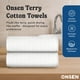 thumbnail image 2 of Juego de toallas de mano ONSEN Terry Cotton Waffle, 2 unidades, color blanco, 50 x 75 cm, 2 of 6