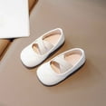 thumbnail image 6 of Wdgfv Girls Kids Mary Jane Elegant Ballet Flats White 22, 6 of 7