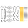 thumbnail image 2 of Accesorios de gancho de resorte con hebilla de rombo, herrajes para toldo de barco de acero inoxidable, 2 of 14