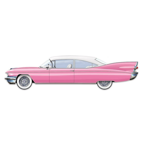 Beistle Jointed 50's Cruisin Car; 6' 2/Pack 54216