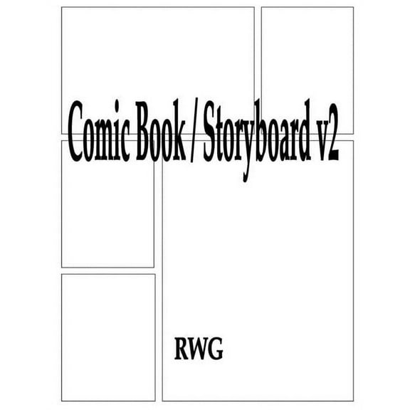 Comic Book / Storyboard v2: 150 Pages 8.5" X 11" (Paperback)