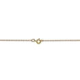 thumbnail image 4 of 14k Yellow Gold 20 Inch .5mm Cable Rope Chain Necklace Pendant Charm Carded, 4 of 10