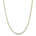 thumbnail image 1 of 10K Yellow Gold 3.0mm Concave Figaro Chain 22 Inch, 1 of 5