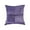 Purple, variant on Natural Torino Quattro Cowhide Pillow | Purple | 18"x18"