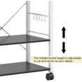 thumbnail image 6 of SOGES 3-Tier Kitchen Baker's Rack Utility Microwave Oven Stand Kitchen Cart Island Black, 6 of 8