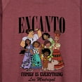 thumbnail image 3 of Disney's Encanto - Encanto Family Is Everything - Women's Lightweight French Terry Long Sleeve Shirt, 3 of 5
