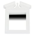 thumbnail image 2 of 1/12 Miroir de Salle de Bains Maison de Poupée 1:12 Miroir de Vanité Maison de Poupée Conception Élaborée Simulation Salle de Bain Miroir Blanc pour Maison de Poupée Miniature, 2 of 8
