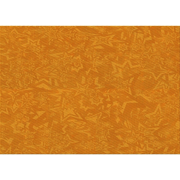 Ahgly Company Indoor Rectangle Patterned Orange Red Orange Area Rugs, 2' x 4'