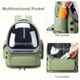 thumbnail image 3 of Mochila para gatos YUNLINLI, transpirable, para mascotas de hasta 9 kg, 3 of 6