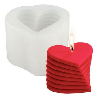 7'' silicone Taper Candle Mold 4 Cavities church dinner candles