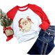 thumbnail image 2 of Camisas Navideñas Para Mujer, Camisetas de Manga Larga, Regalo de Temporada Navideña, Blusa Con Costuras A Juego Para Mujer Odeerbi ODB205530, 2 of 7