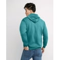 thumbnail image 3 of Hanes Men's & Big Men's Fleece Full Zip Up Hoodie Sweatshirt, Sizes S-3XL, 3 of 5