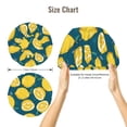 thumbnail image 5 of Yiaed Lemon Print Satin Bonnet Silk Bonnet Hair Bonnet for Sleeping Hair Bonnets, 5 of 6