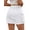 White, variant on Women'S Y2K Denim Cargo Skort - High Waisted Mini Skirt Shorts with Multifunctional Pockets White M
