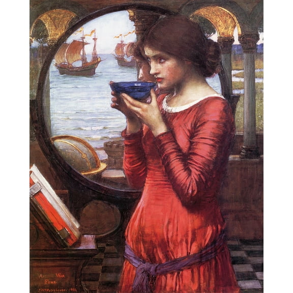 "Destiny, Waterhouse - CANVAS OR WALL ART PRINT"
