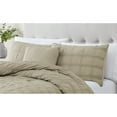 thumbnail image 3 of Eliza Seersucker Comforter Set Tan - King, 3 of 5