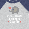 thumbnail image 4 of Inktastic My Great Grandma and Great Grandpa Love Me Boys or Girls Baby Bodysuit, 4 of 5