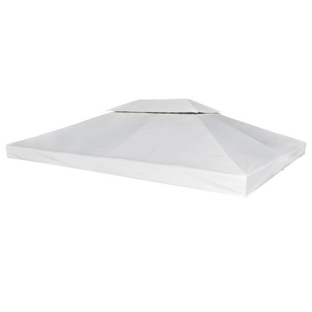vidaXL Gazebo Cover Canopy Replacement 9.14 oz/yd² Cream White 10'x13'